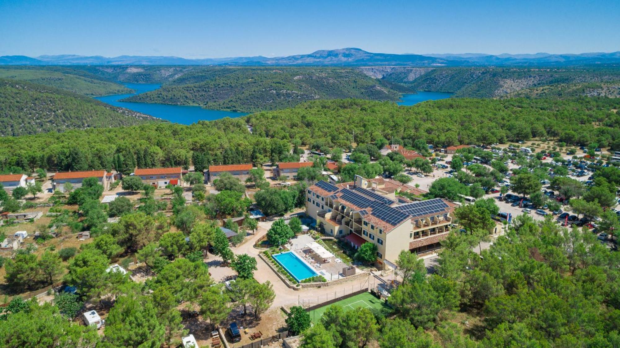 Hotel Vrata Krke Lozovac Zewnętrze zdjęcie